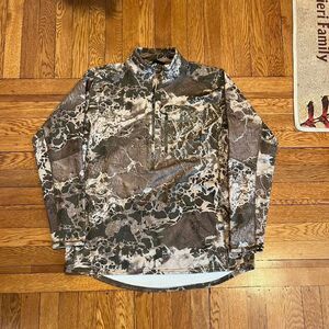 Y2K Real Tree Quarter zip camo‎ pullover